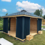 Dřevěný altán čtyřstranný i15 1