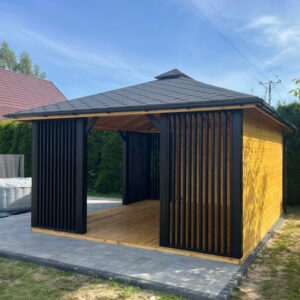 Dřevěný altán čtyřstranný i15 2