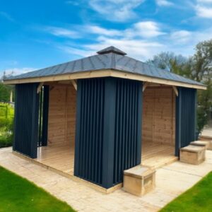 Dřevěný altán čtyřstranný i15