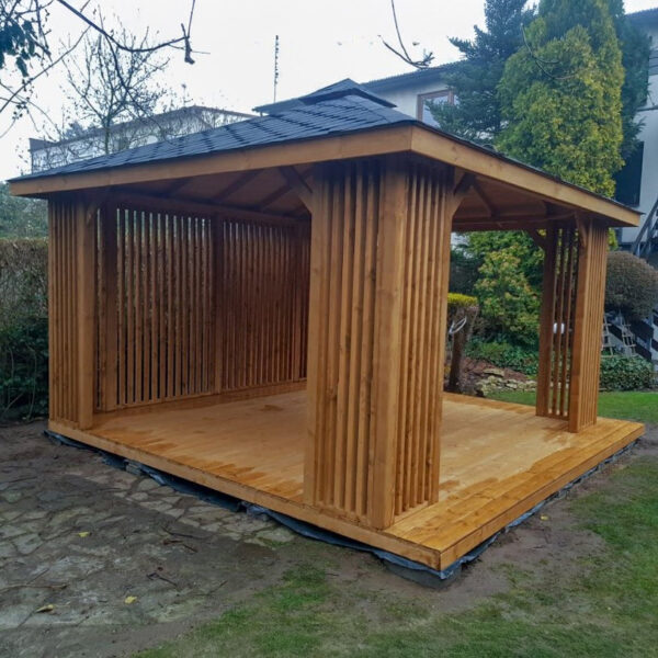 Dřevěný altán čtyřstranný i15 5