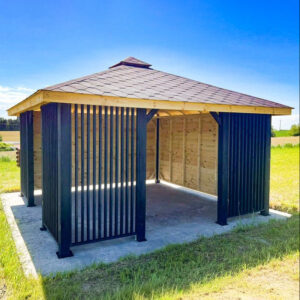 Dřevěný altán čtyřstranný i15 7