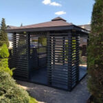 Dřevěný altán čtyřstranný j10b 10