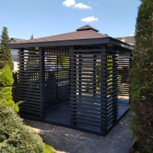 Dřevěný altán čtyřstranný j10b 13