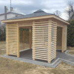 Dřevěný altán čtyřstranný j10b 6