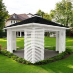 Dřevěný altán čtyřstranný j10b 9