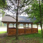 Dřevěný altán čtyřstranný party 5