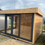 Dřevěný altán čtyřstranný prosklený s16 1