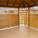 Dřevěný altán čtyřstranný tradicional 7