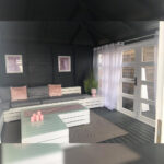 Dřevěný altán čtyřstranný výhled zimní zahrada 14 15