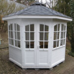 Dřevěný altán oktagon 1