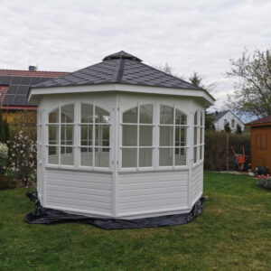 Dřevěný altán oktagon 11