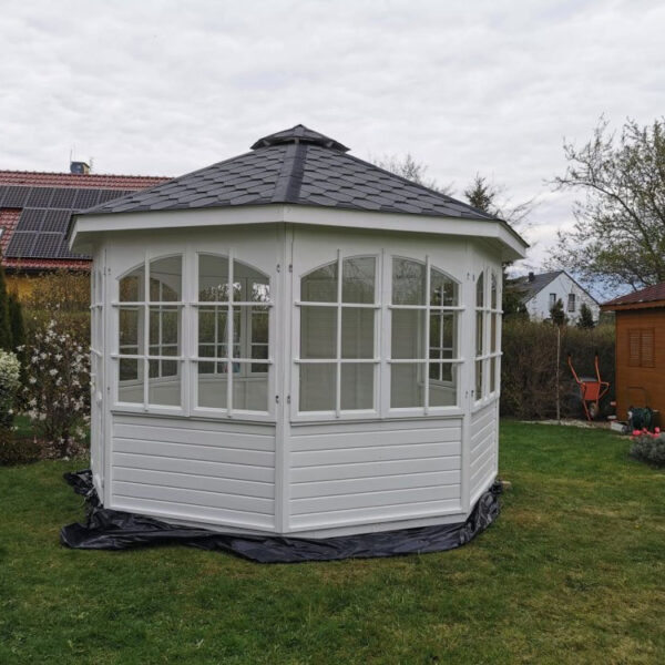 Dřevěný altán oktagon 11