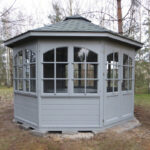 Dřevěný altán oktagon 13