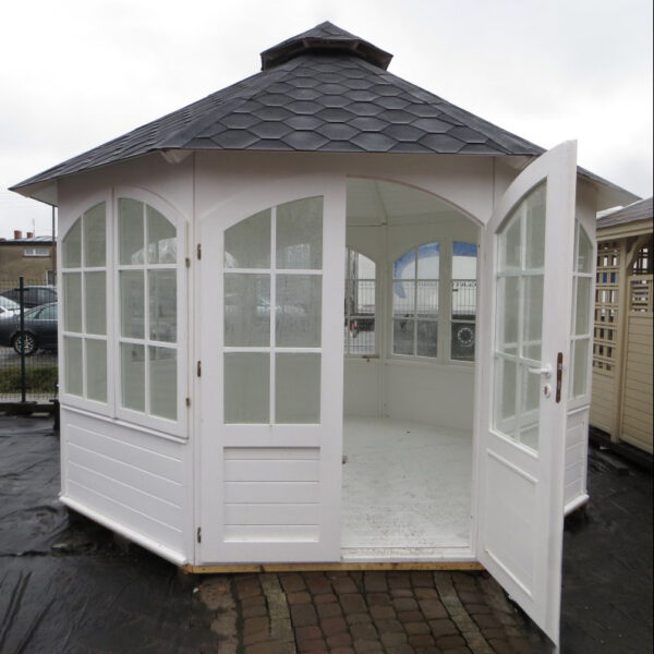 Dřevěný altán oktagon 2