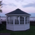 Dřevěný altán oktagon 5