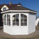 Dřevěný altán oktagon 6