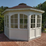 Dřevěný altán oktagon 8