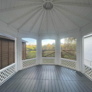 Dřevěný altán osmistranný 2