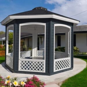 Dřevěný altán osmistranný