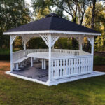 Dřevěný altán šestistranný a2 6