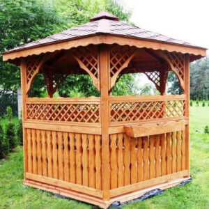 Dřevěný altán šestistranný b2a 5