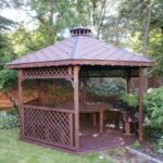 Dřevěný altán šestistranný f4a 6