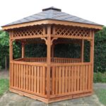 Dřevěný altán šestistranný h4c 10