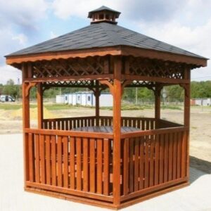 Dřevěný altán šestistranný h4c 11