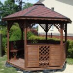 Dřevěný altán šestistranný i8 3