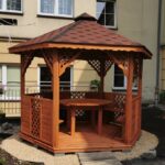 Dřevěný altán šestistranný i8 6
