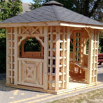 Dřevěný altán šestistranný tradicional 6