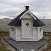 Dřevěný domek grill 5