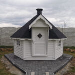 Dřevěný domek grill 5