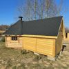 Dřevěný domek grill plus 10