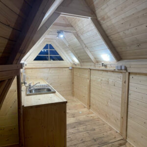 Dřevěný domek grill plus 12