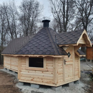 Dřevěný domek grill plus 2