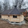 Dřevěný domek grill plus 4