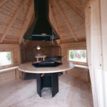 Dřevěný domek grill plus 5