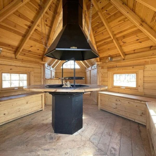 Dřevěný domek grill plus 8