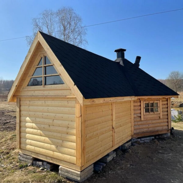 Dřevěný domek grill plus 9