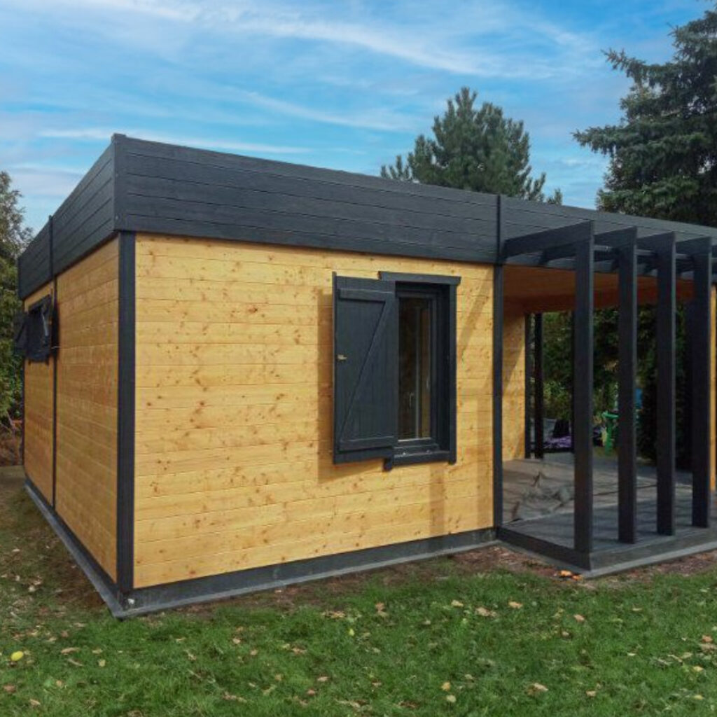 Dřevěný dům dřevostavba avokado 4