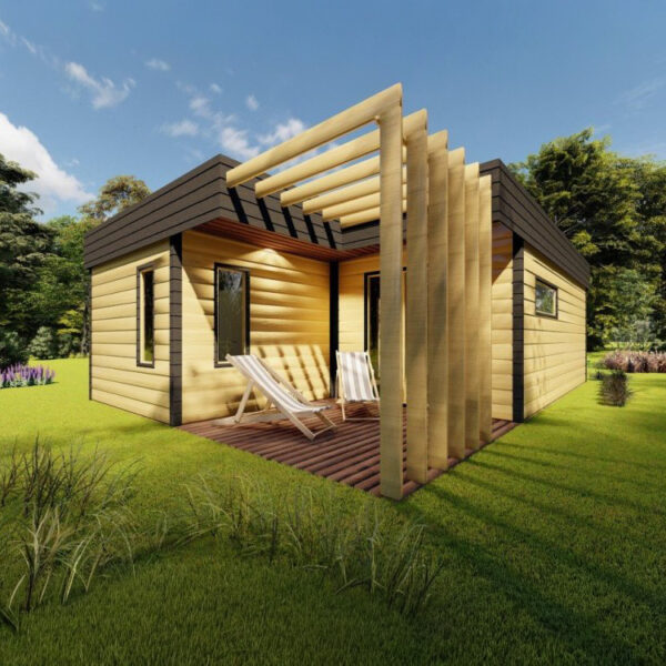 Dřevěný dům dřevostavba avokado 9