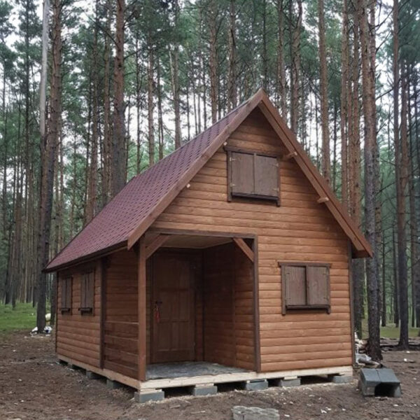 Dřevěný dům dřevostavba bŘÍza 10