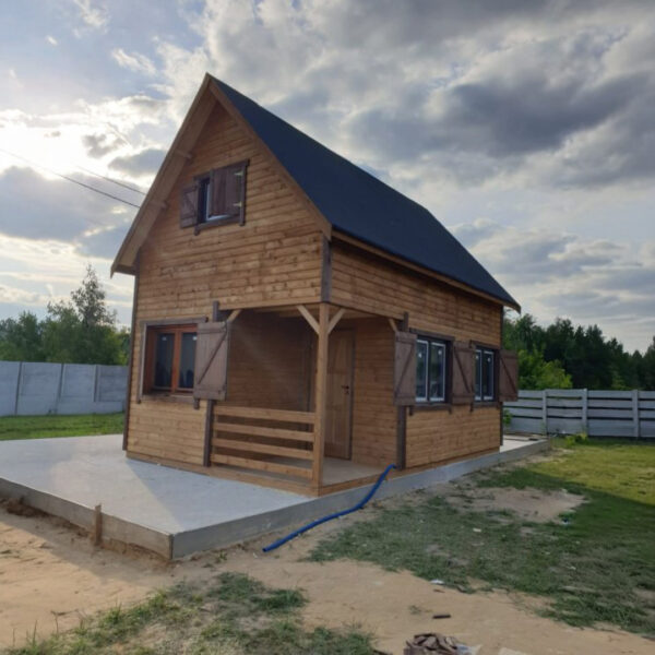 Dřevěný dům dřevostavba bŘÍza 11