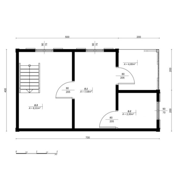 Dřevěný dům dřevostavba bŘÍza 12