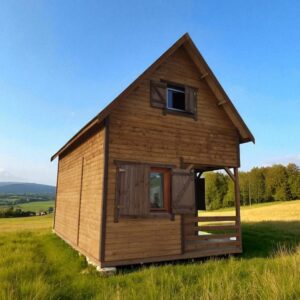 Dřevěný dům dřevostavba bŘÍza