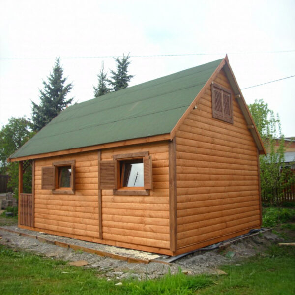 Dřevěný dům dřevostavba bŘÍza 6