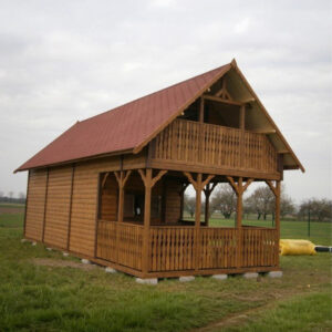 Dřevěný dům dřevostavba bŘÍza open 2