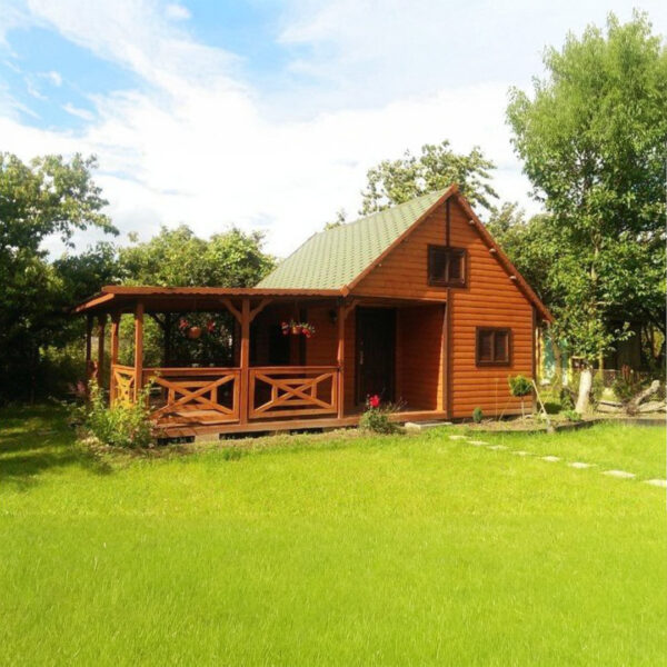 Dřevěný dům dřevostavba bŘÍza terasa 2