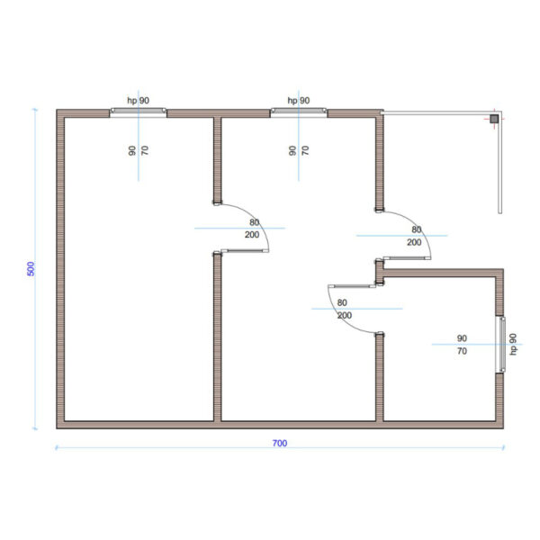 Dřevěný dům dřevostavba bŘÍzka 7